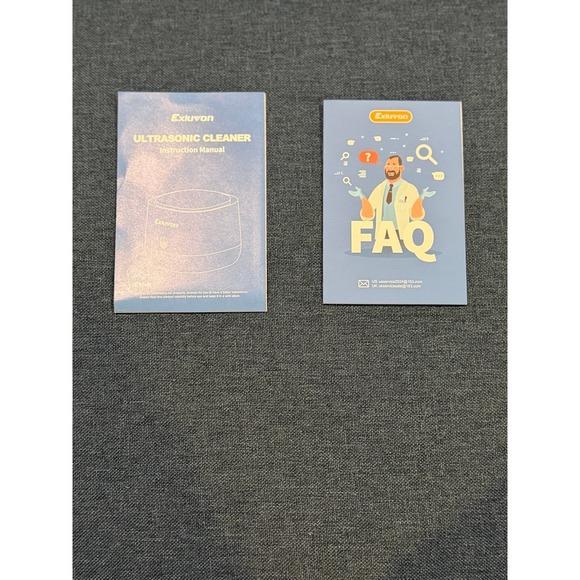 Exluvox Ultrasonic Cleaner For Dentures Retainers Braces Jewelry - Picture 3 of 3